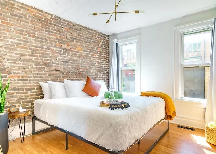 Jungle Gem By Jungle House Private Parking Reviews Downtown & Short North Walk To High Street Near Osu Convention Center & Nationwide Arena Сasa de vacaciones *
