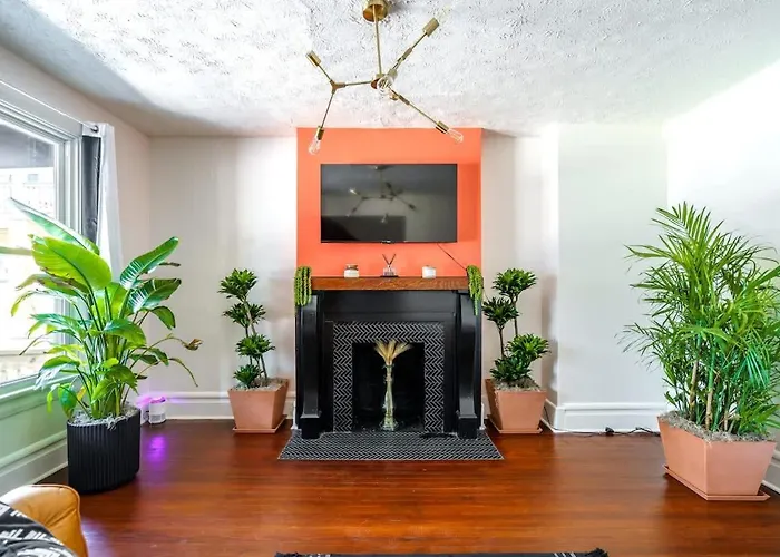 Jungle Gem By Jungle House Private Parking Reviews Downtown & Short North Walk To High Street Near Osu Convention Center & Nationwide Arena * Columbus